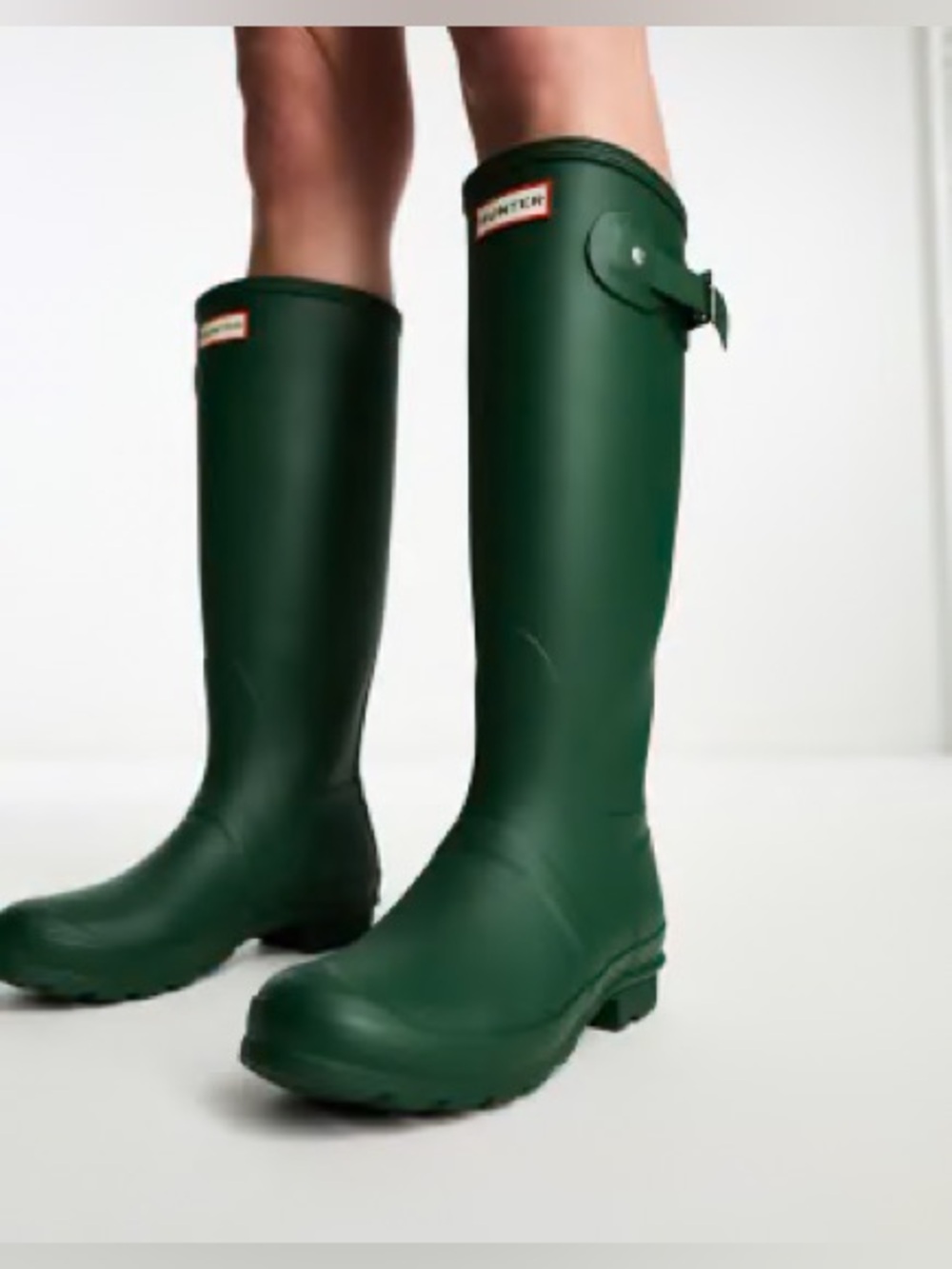 Hunter Women’s Original Tall Dark Green Rain Boots